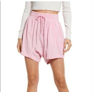 Free People linen shorts